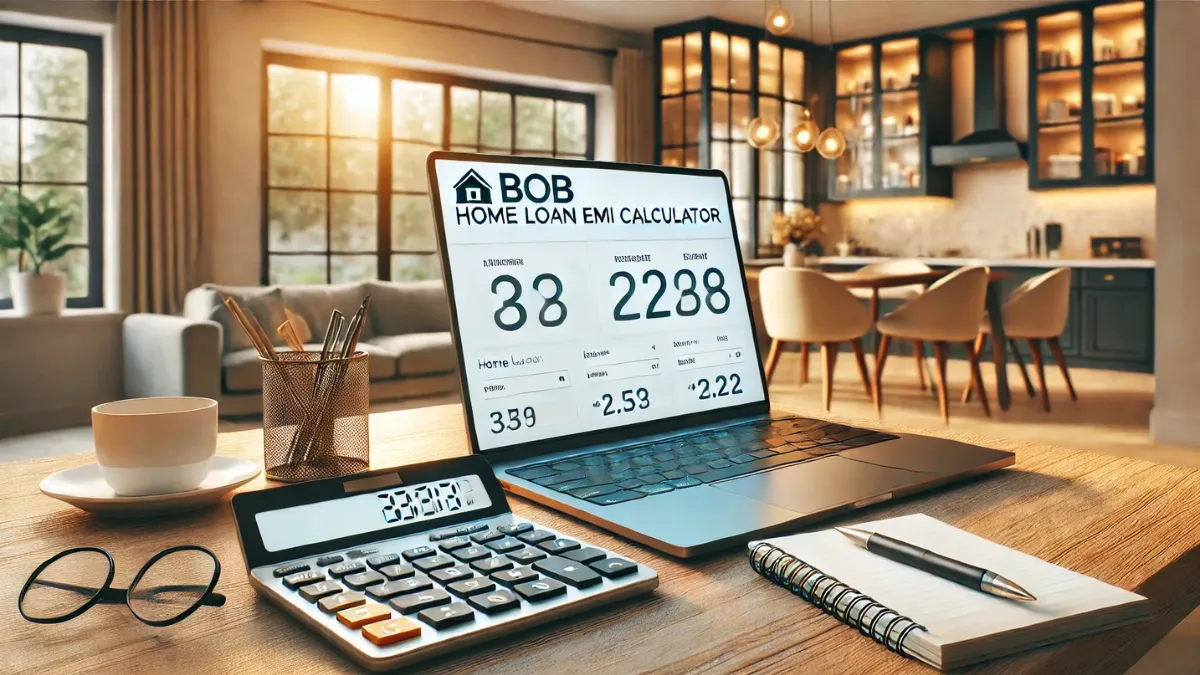 BOB Home Loan EMI Calculator